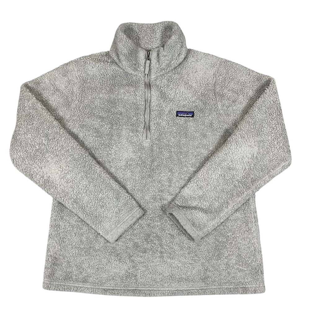 Patagonia Los Gatos 1/4 Zip Fleece Pullover Gray XL 25235
